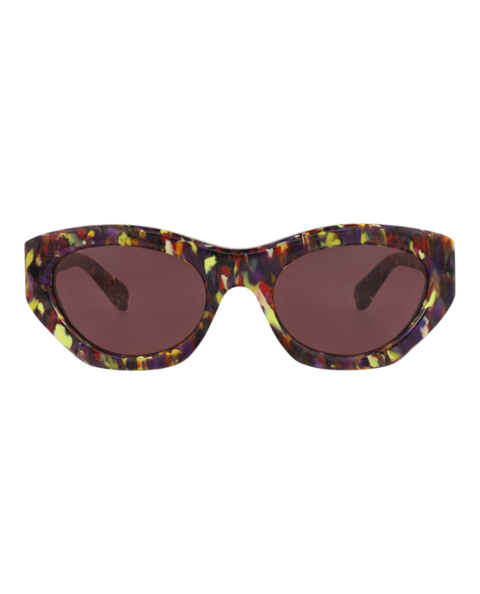 Chloé Womens Cat Eye Violet Violet Violet Fashion Designer Eyewear