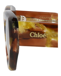 Chloé Womens Cat Eye Havana Havana Brown Fashion Designer Eyewear