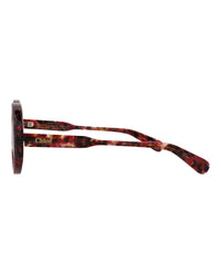 Chloé Chloé Womens Round/Oval Havana Havana Grey Fashion Designer Eyewear