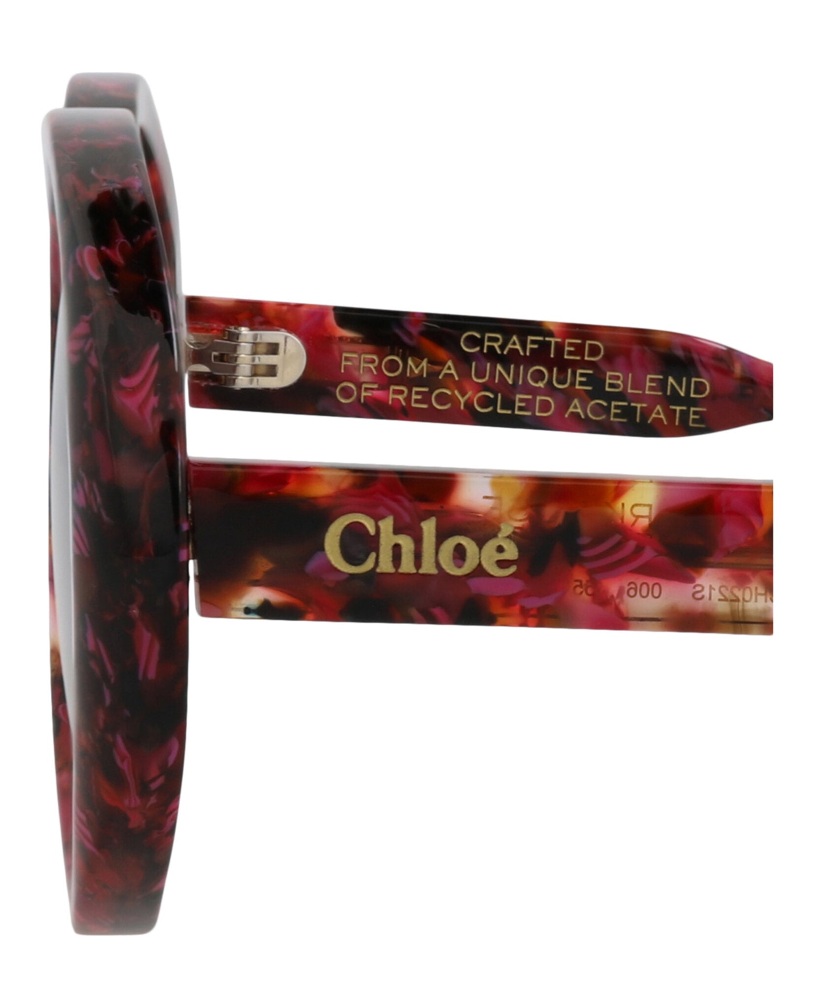 Chloé Chloé Womens Round/Oval Havana Havana Grey Fashion Designer Eyewear