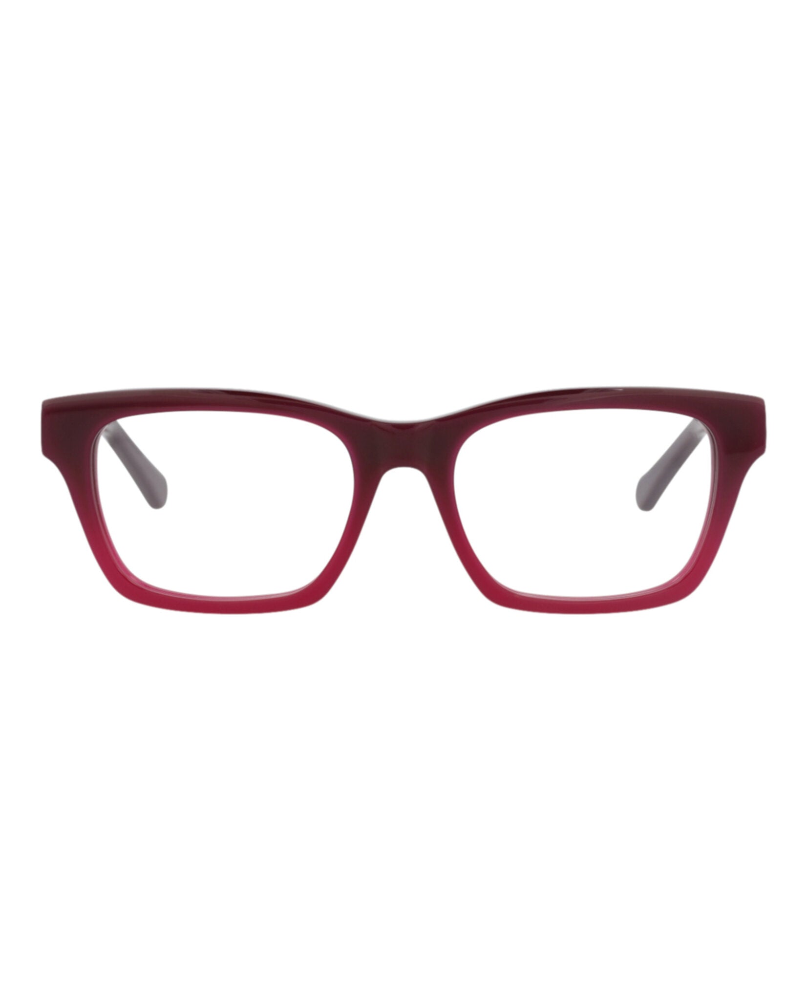 Chloé Womens Square/Rectangle Burgundy Violet Transparent Fashion Designer Eyewear