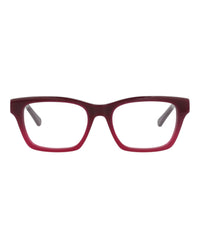 Chloé Womens Square/Rectangle Burgundy Violet Transparent Fashion Designer Eyewear