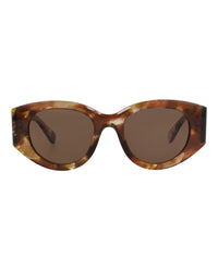 Chloé Womens Round/Oval Havana Havana Brown Fashion Designer Eyewear