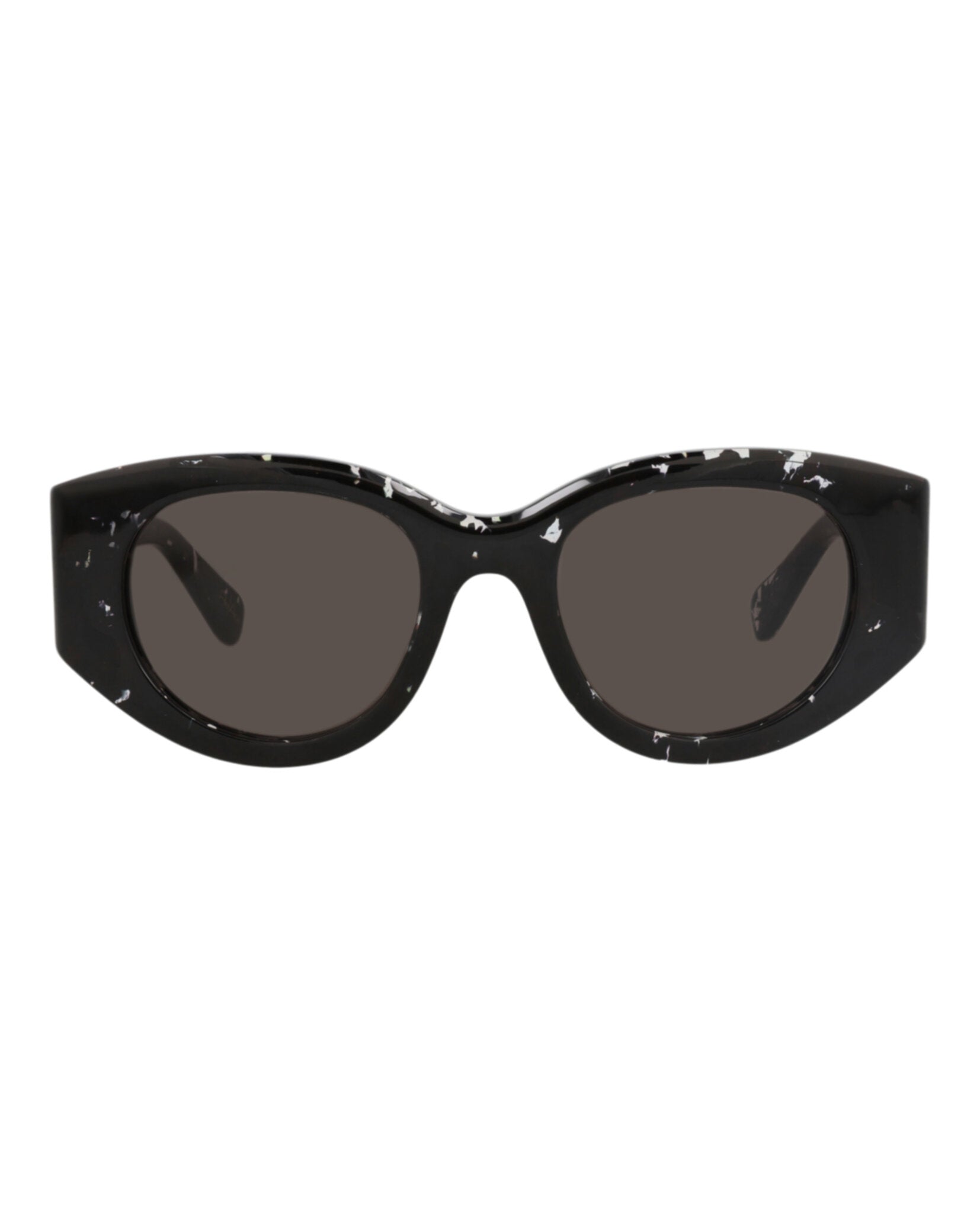 Chloé Chloé Womens Round/Oval Black Black Grey Fashion Designer Eyewear