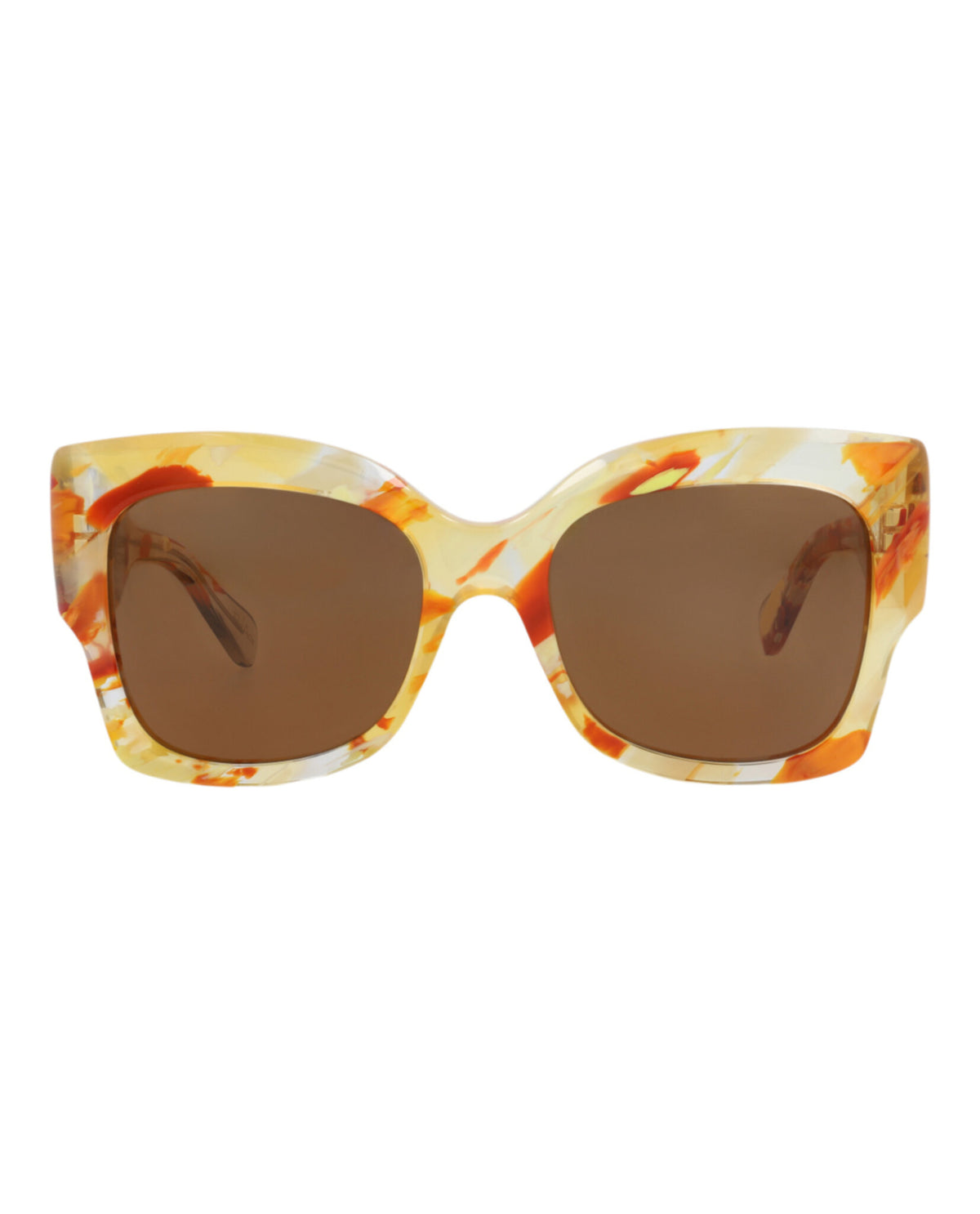 Chloé Womens Square/Rectangle Bronze Bronze Brown Fashion Designer Eyewear