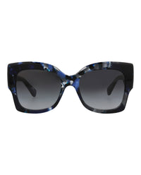 Chloé Womens Square/Rectangle Blue Blue Grey Fashion Designer Eyewear