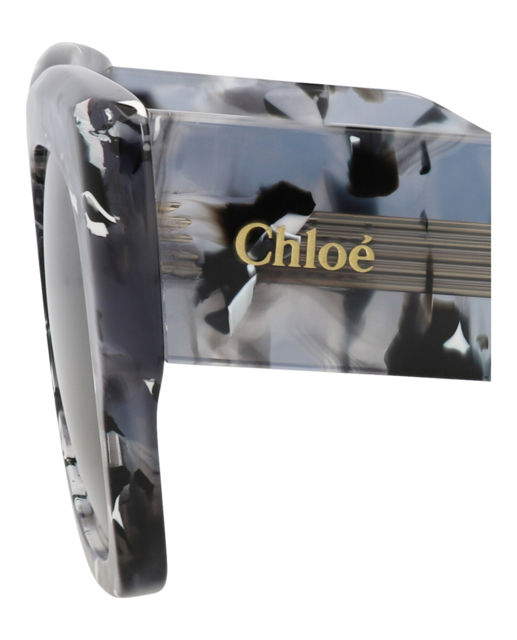 Chloé Chloé Womens Square/Rectangle Grey Grey Grey Fashion Designer Eyewear