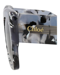 Chloé Chloé Womens Square/Rectangle Grey Grey Grey Fashion Designer Eyewear