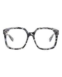Chloé Womens Square/Rectangle Grey Grey Transparent Fashion Designer Eyewear