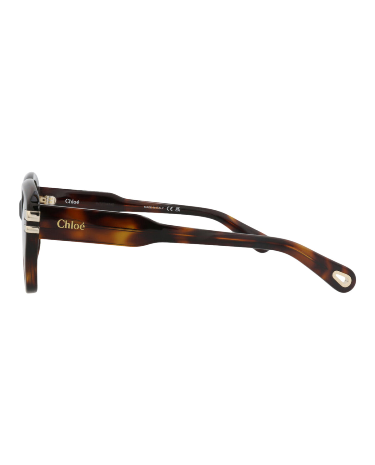Chloé Womens Cat Eye Havana Havana Transparent Fashion Designer Eyewear