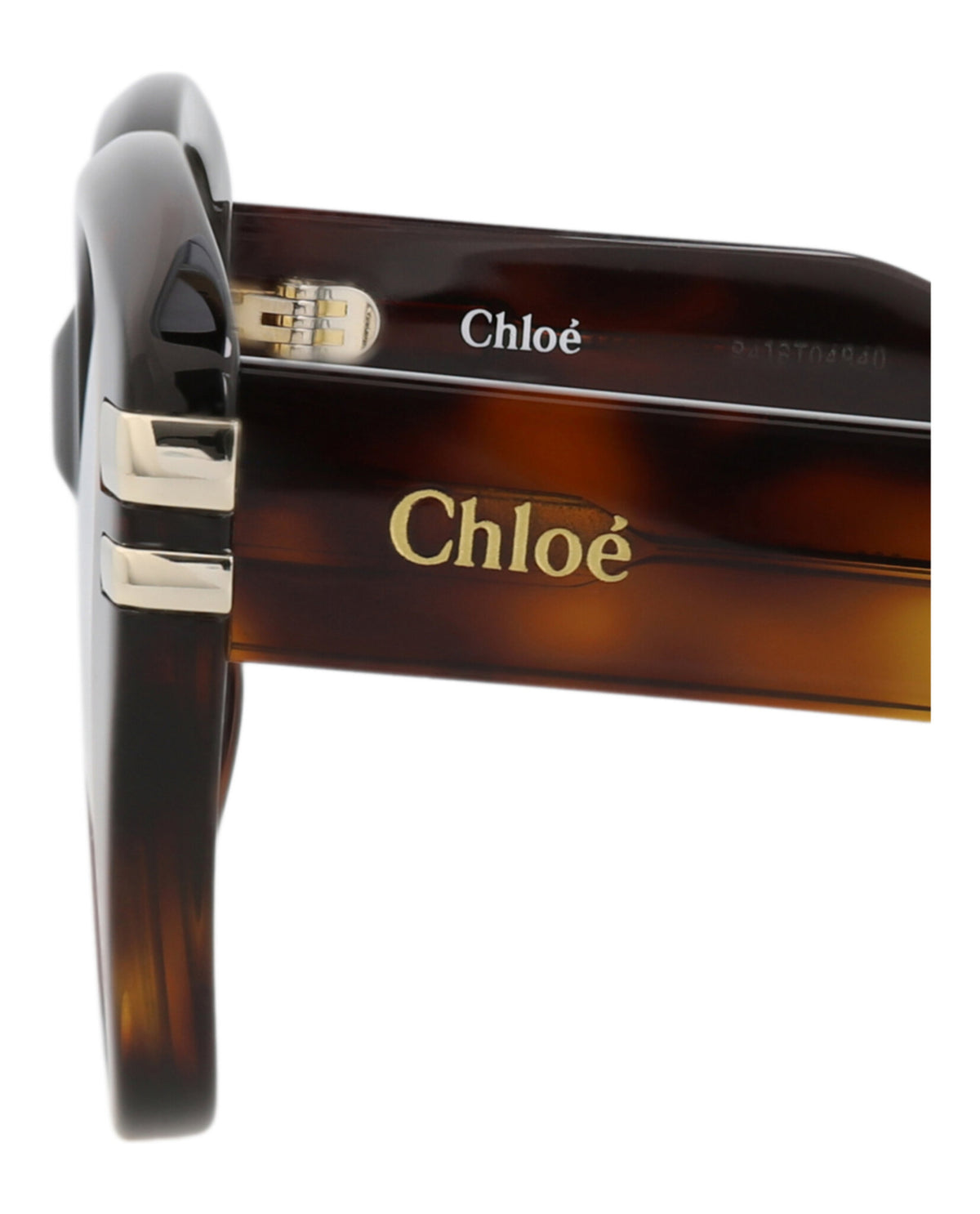 Chloé Womens Cat Eye Havana Havana Transparent Fashion Designer Eyewear