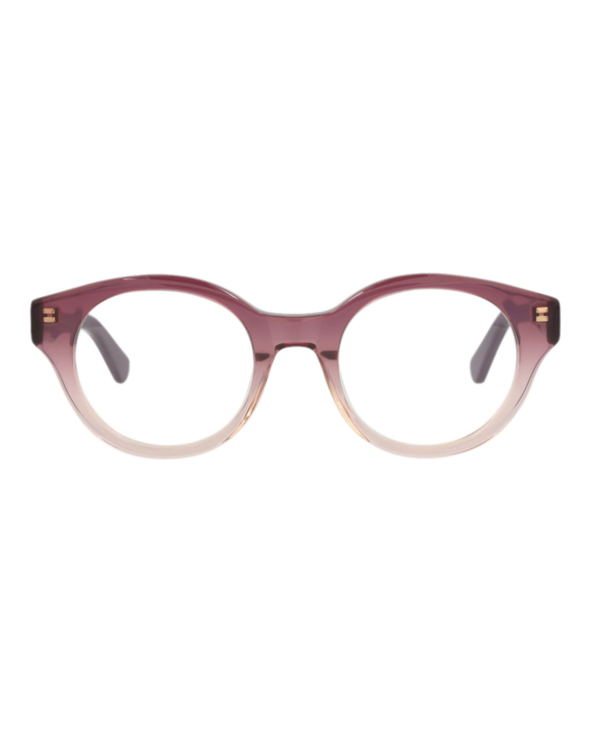 Chloé Womens Round/Oval Burgundy Burgundy Transparent Fashion Designer Eyewear