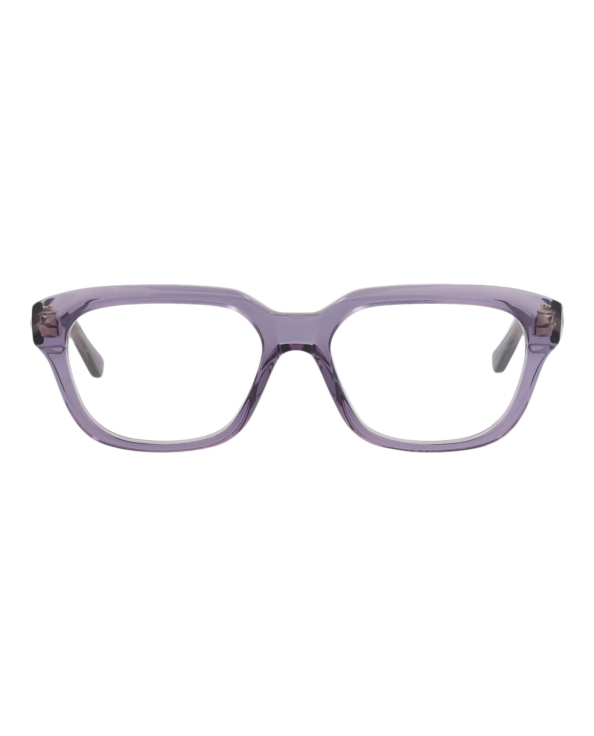 Chloé Womens Square/Rectangle Violet Violet Transparent Fashion Designer Eyewear