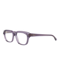 Chloé Womens Square/Rectangle Violet Violet Transparent Fashion Designer Eyewear