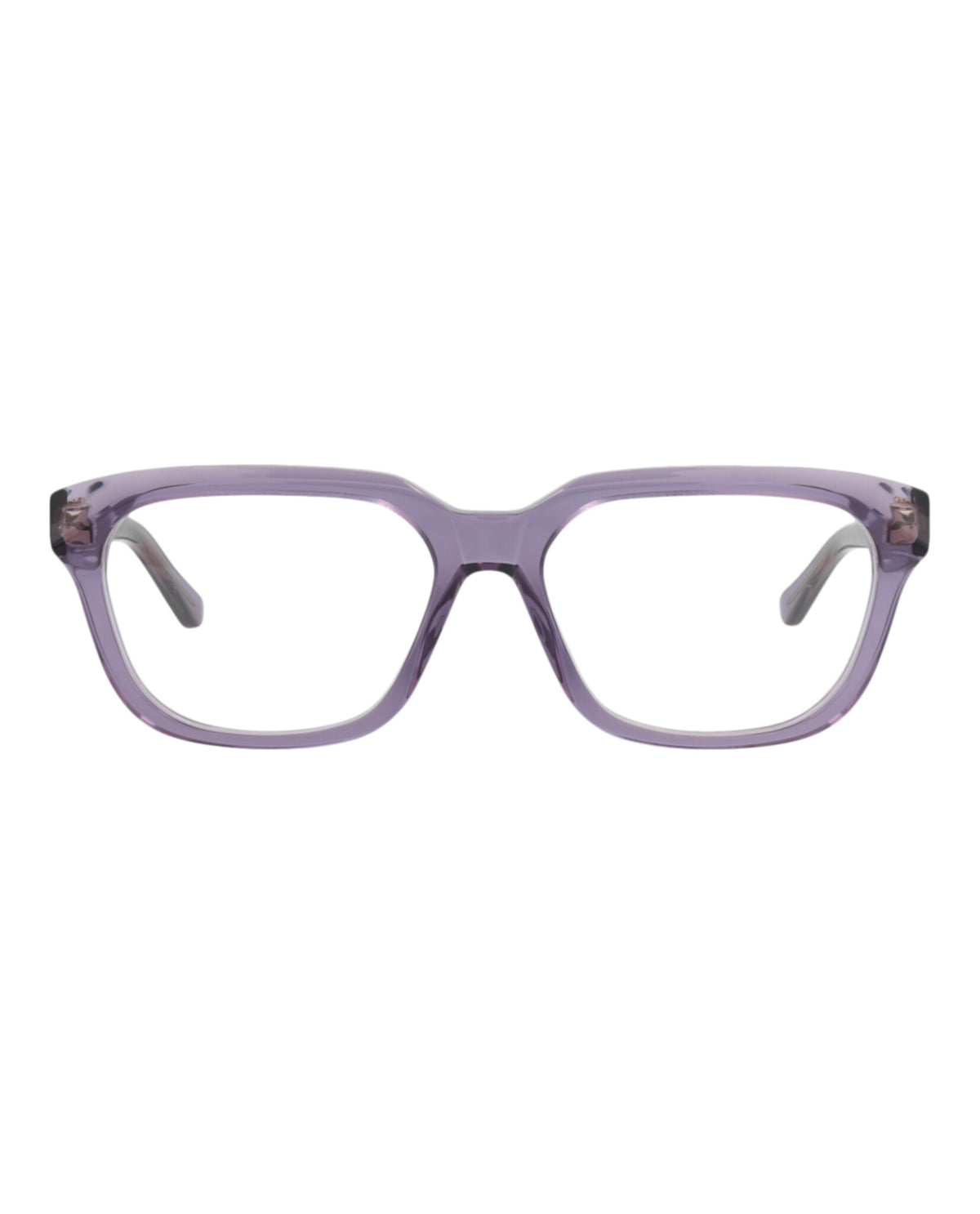 Chloé Womens Square/Rectangle Violet Violet Transparent Fashion Designer Eyewear