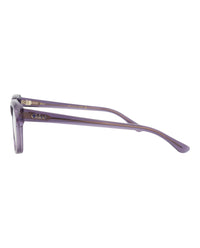 Chloé Womens Square/Rectangle Violet Violet Transparent Fashion Designer Eyewear