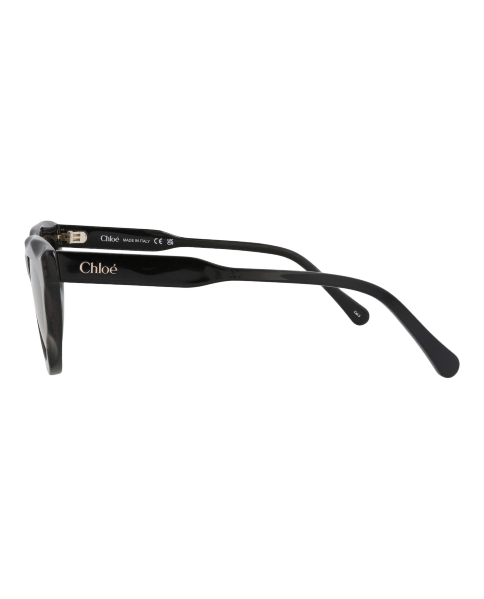 Chloé Womens Cat Eye Grey Black Grey Fashion Designer Eyewear