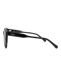 Chloé Womens Round/Oval Grey Black Grey Fashion Designer Eyewear