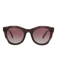 Chloé Womens Round/Oval Violet Burgundy Red Fashion Designer Eyewear