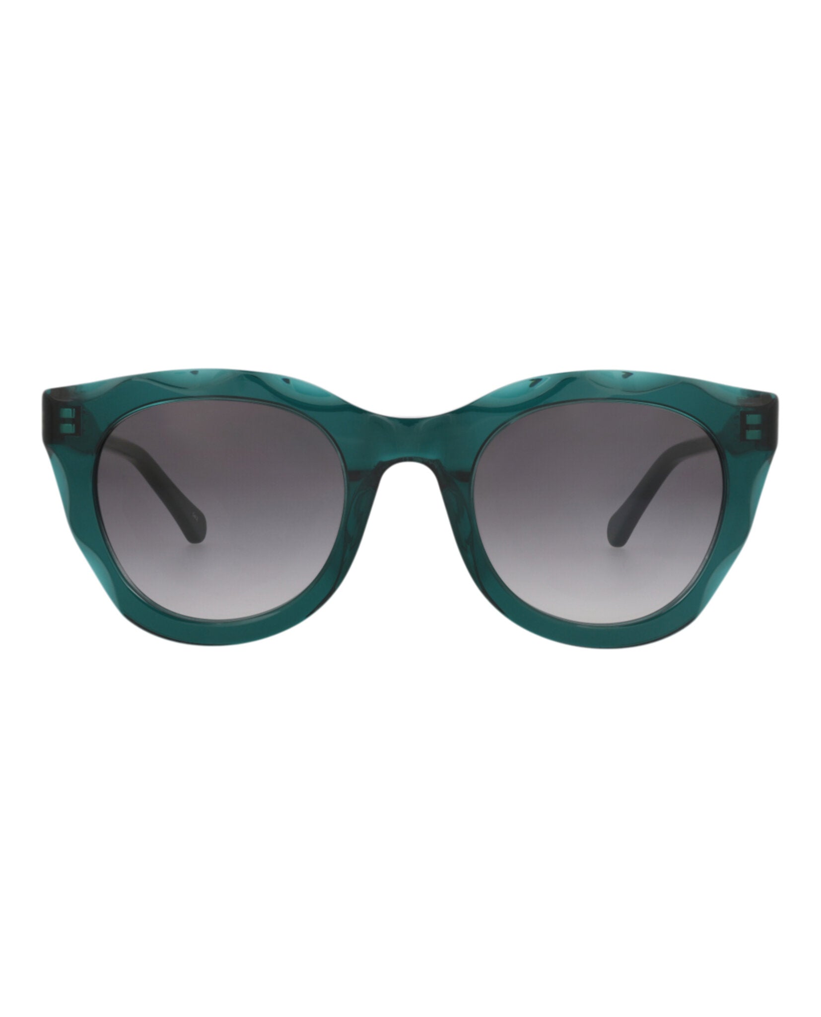 Chloé Womens Round/Oval Green Green Grey Fashion Designer Eyewear
