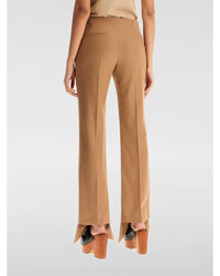 Chloe Wide Leg Pants Women Brown