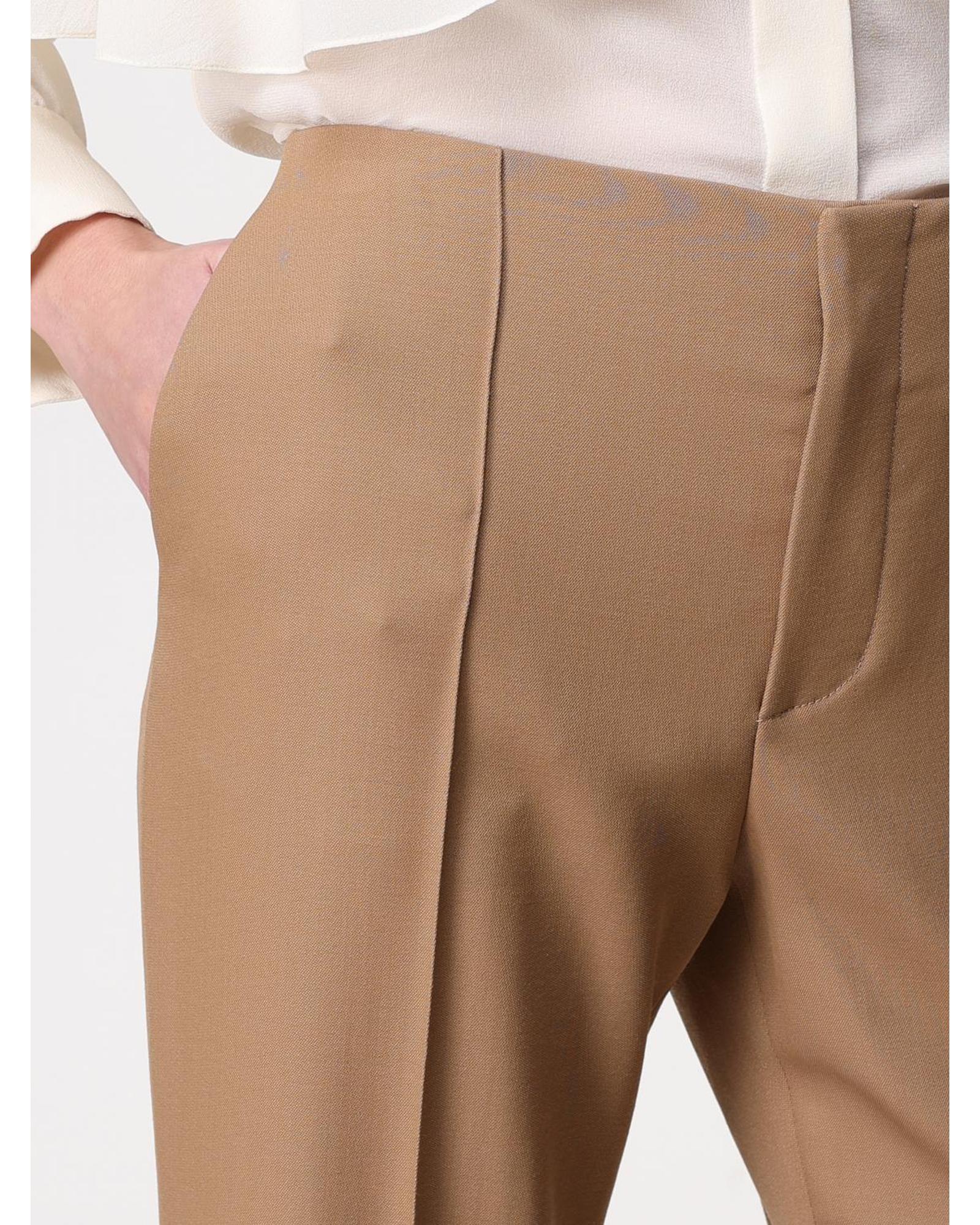 Chloe Wide Leg Pants Women Brown