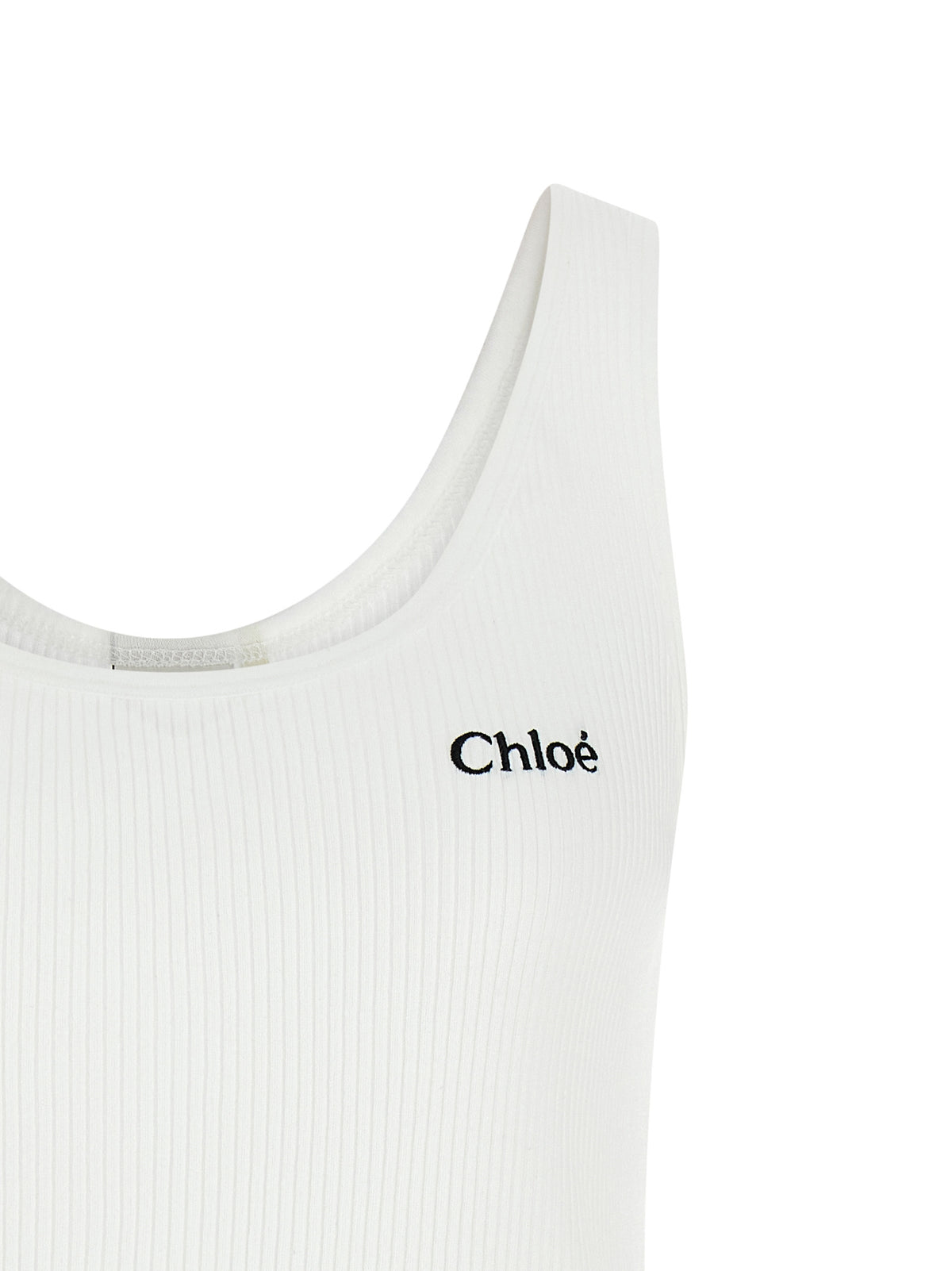 CHLOÉ Chloé Women Logo Embroidery Top