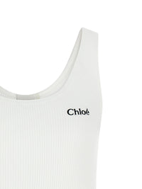 CHLOÉ Chloé Women Logo Embroidery Top