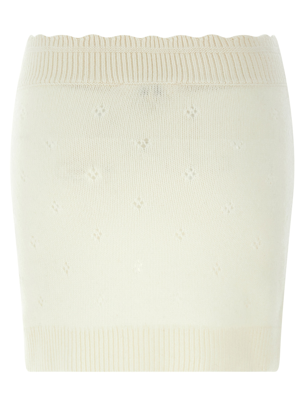 Chloé Women Jacquard Logo Skirt