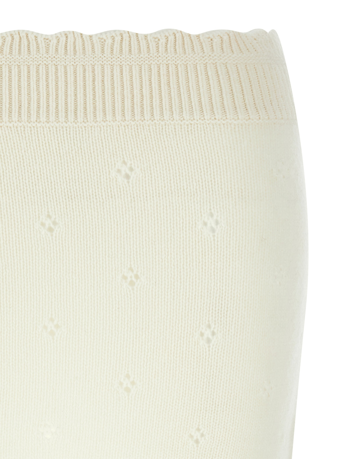 Chloé Women Jacquard Logo Skirt