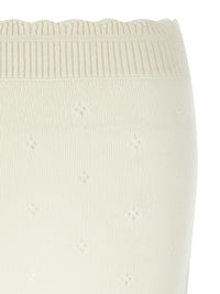Chloé Women Jacquard Logo Skirt