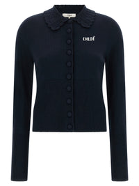 Chloé Women Collared Cardigan