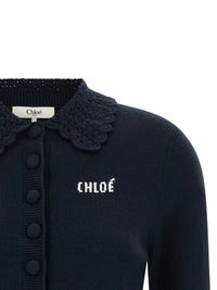 Chloé Women Collared Cardigan