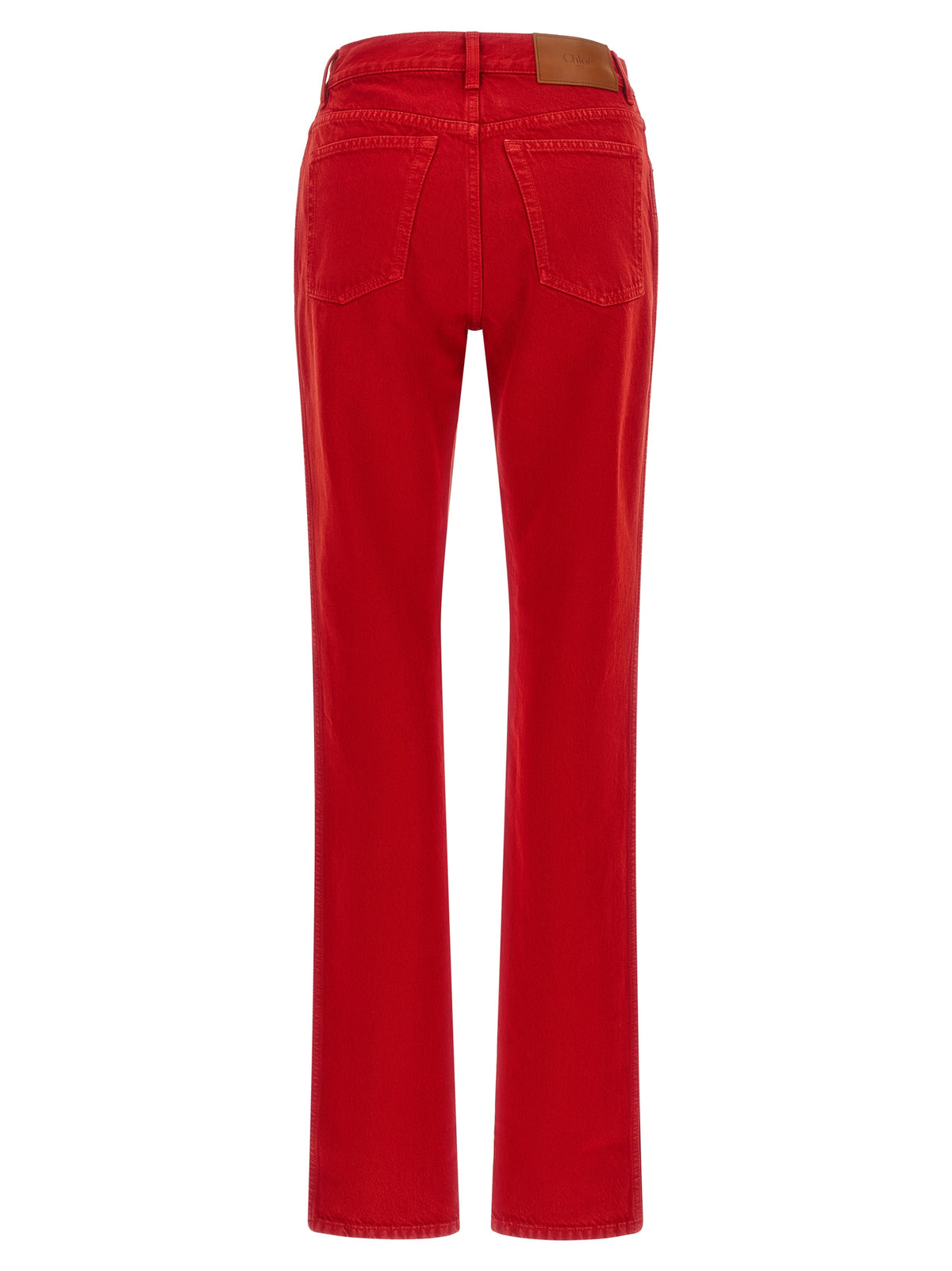 Chloé Women Garment-Dyed Denim Jeans