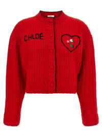 Chloé Women Embroidery Cardigan