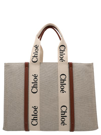 Chloé Women Medium 'Woody' Shopping Bag