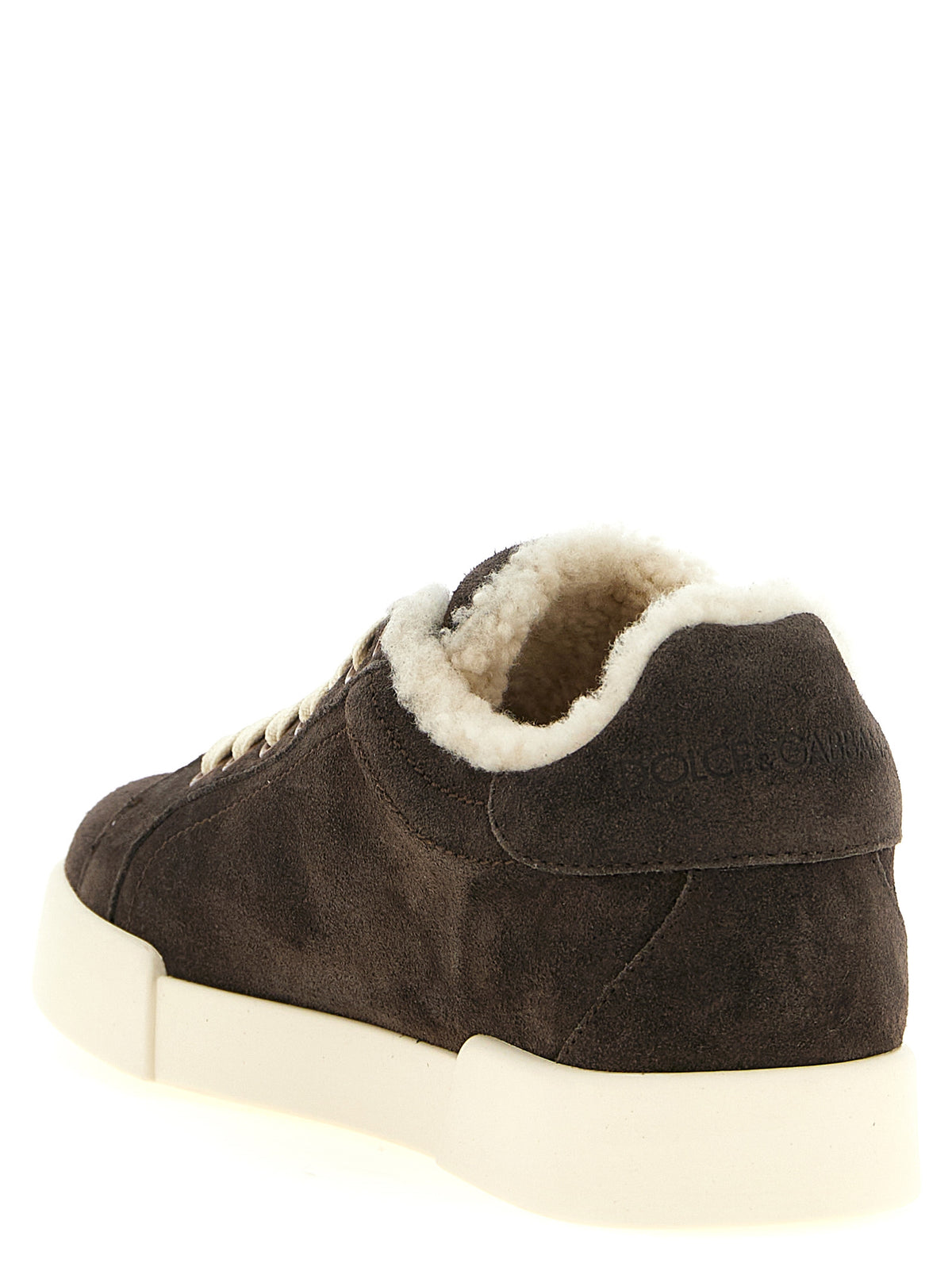 DOLCE & GABBANA Dolce & Gabbana Women Shearling Low.Top Sneakers