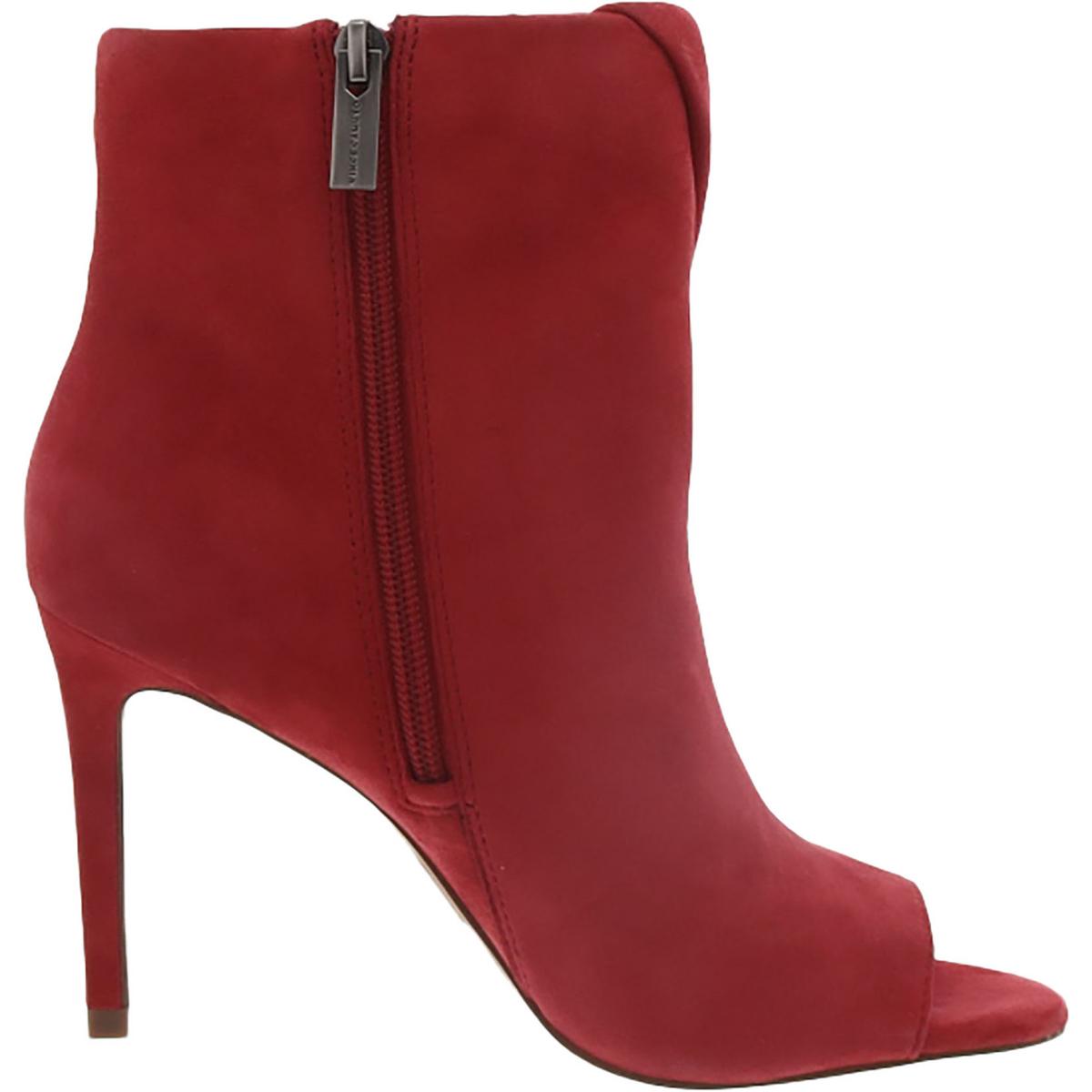 Atonna Womens Ruched Peep Toe Booties