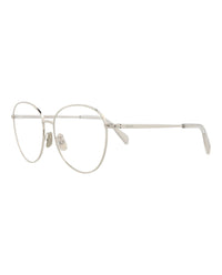 Celine Womens Cat Eye Palladium Palladium Transparent Fashion Designer Eyewear