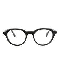 Celine Mens Round/Oval Black Black Transparent Fashion Designer Eyewear Black Black Transparent