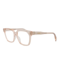 Celine Womens Square/Rectangle Pink Pink Transparent Fashion Designer Eyewear