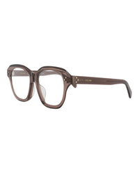 Celine Womens Round/Oval Brown Brown Transparent Fashion Designer Eyewear