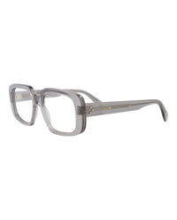 Celine Mens Square/Rectangle Grey Grey Transparent Fashion Designer Eyewear