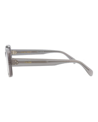 Celine Mens Square/Rectangle Grey Grey Transparent Fashion Designer Eyewear
