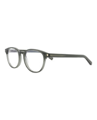 Saint Laurent Saint Laurent Unisex Round/Oval Green Green Transparent Fashion Designer Eyewear
