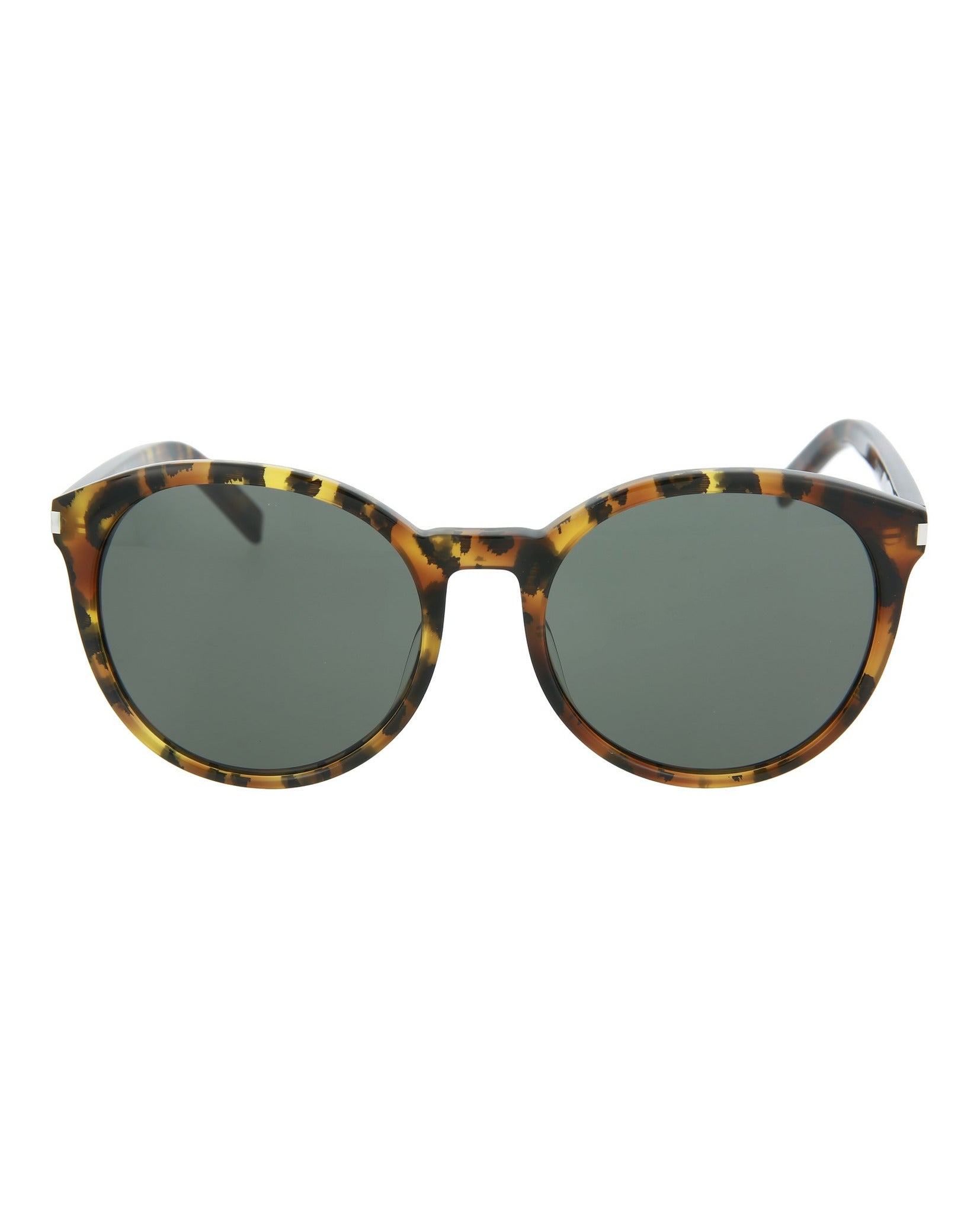 Saint Laurent Womens Round/Oval Avana Avana Grey Fashion Designer Eyewear
