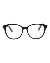 Saint Laurent Saint Laurent Unisex Round/Oval Black Black Transparent Fashion Designer Eyewear