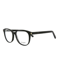 Saint Laurent Saint Laurent Unisex Round/Oval Black Black Transparent Fashion Designer Eyewear