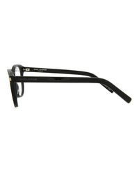 Saint Laurent Saint Laurent Unisex Round/Oval Black Black Transparent Fashion Designer Eyewear
