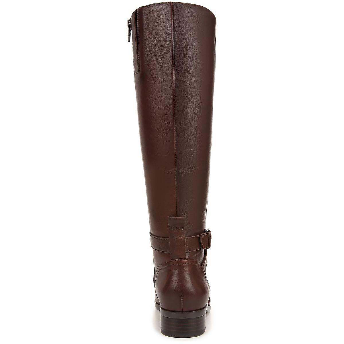 Rena Womens Zipper Narrow Calf Knee-High Boots